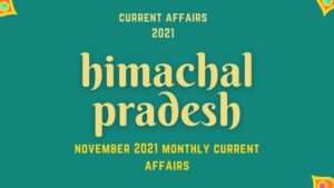 Himachal pradesh current affairs