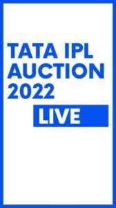 TATA IPL player auction-2022